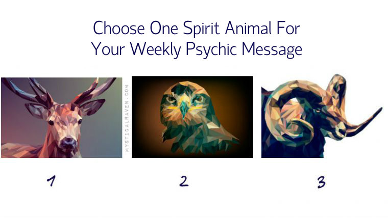 Choose One Spirit Animal To Reveal Your Psychic Message For This Upcoming  Week – Mystical Raven