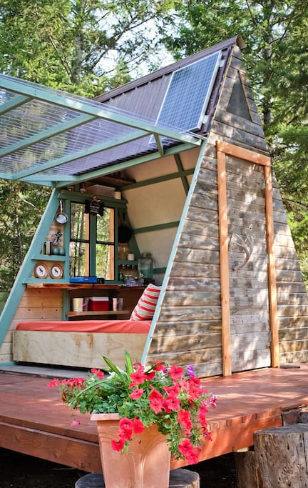 You Can Build This Tiny A-Frame Cabin Yourself For Just ...