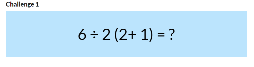 maths problem