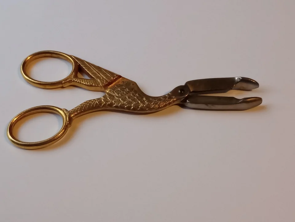 Fancy metallic scissors