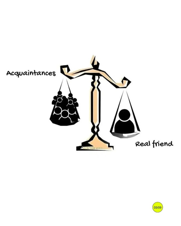 Real Friends vs Acquaintances