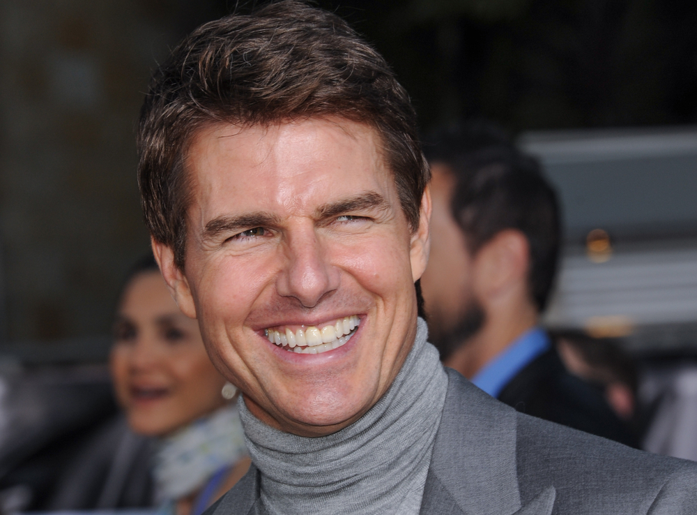 Tom Cruise smiling