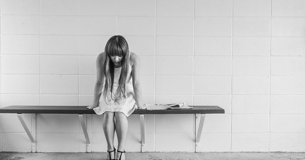 worried girl