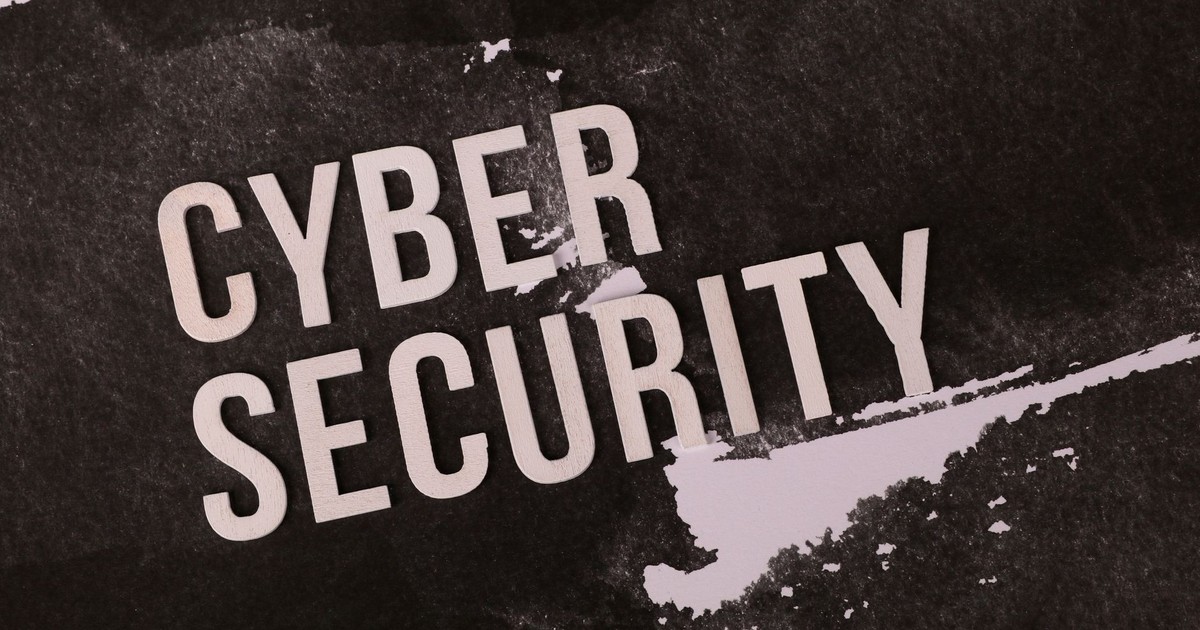 Cyber security concept shown on grunge-style background highlights the importance of digital protection.