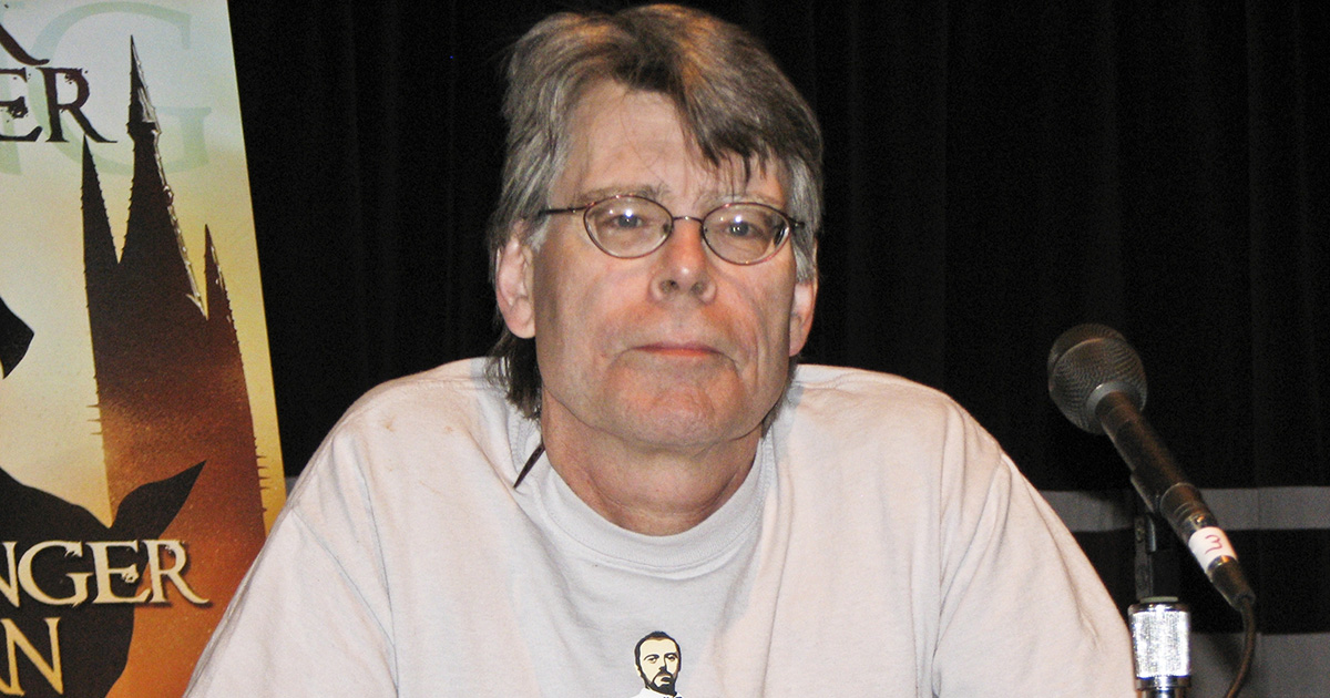 Stephen King at New York Comic Con