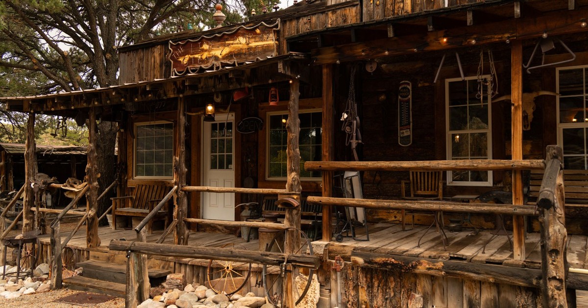 Explore the charm of an old western saloon, embodying the wild west spirit with rustic wooden textures.